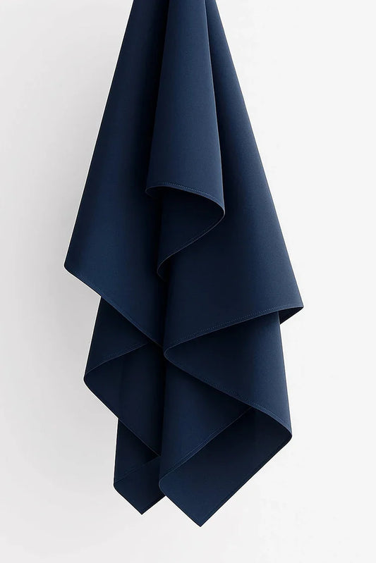 Picture of Divinely Crafted - Hijab Chiffon - Navy - Available at Raja Sahib