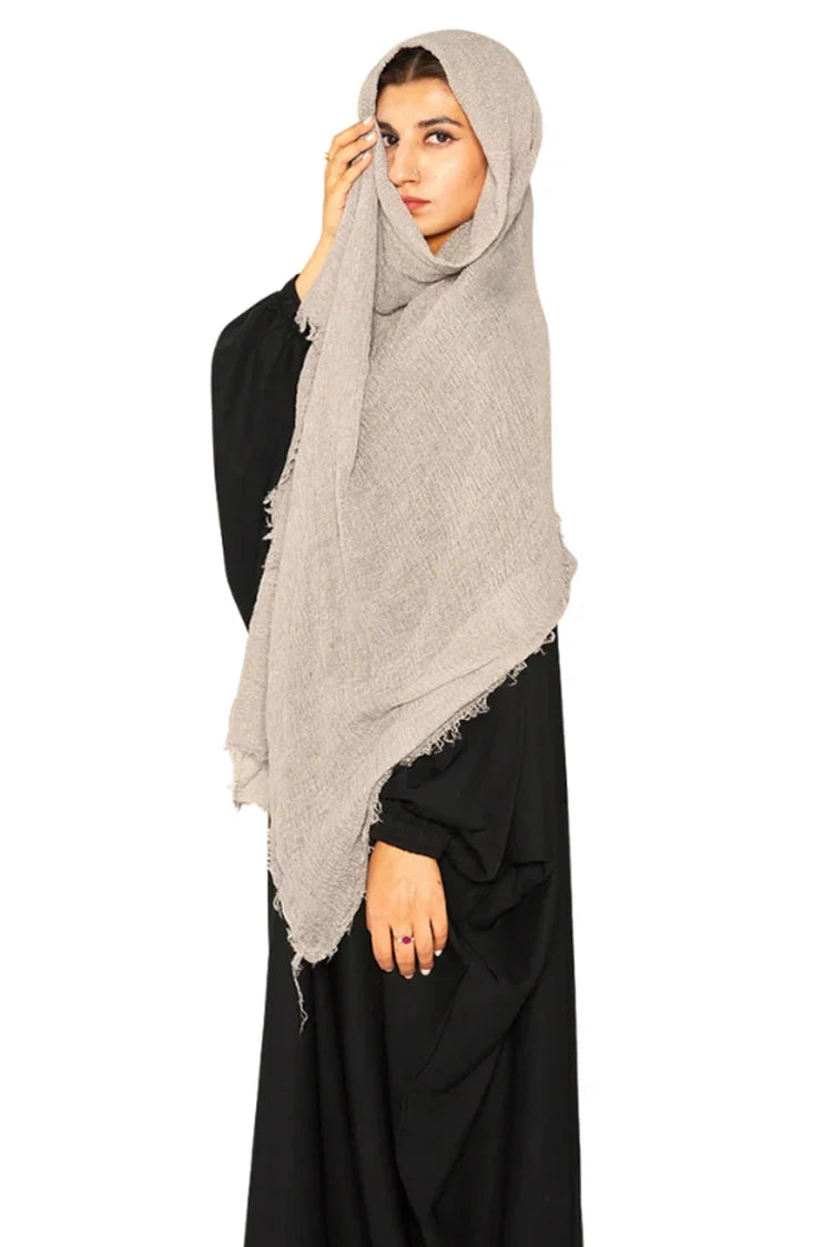 Picture of Divinely Crafted - Crinkle Hijab - Available at Raja Sahib