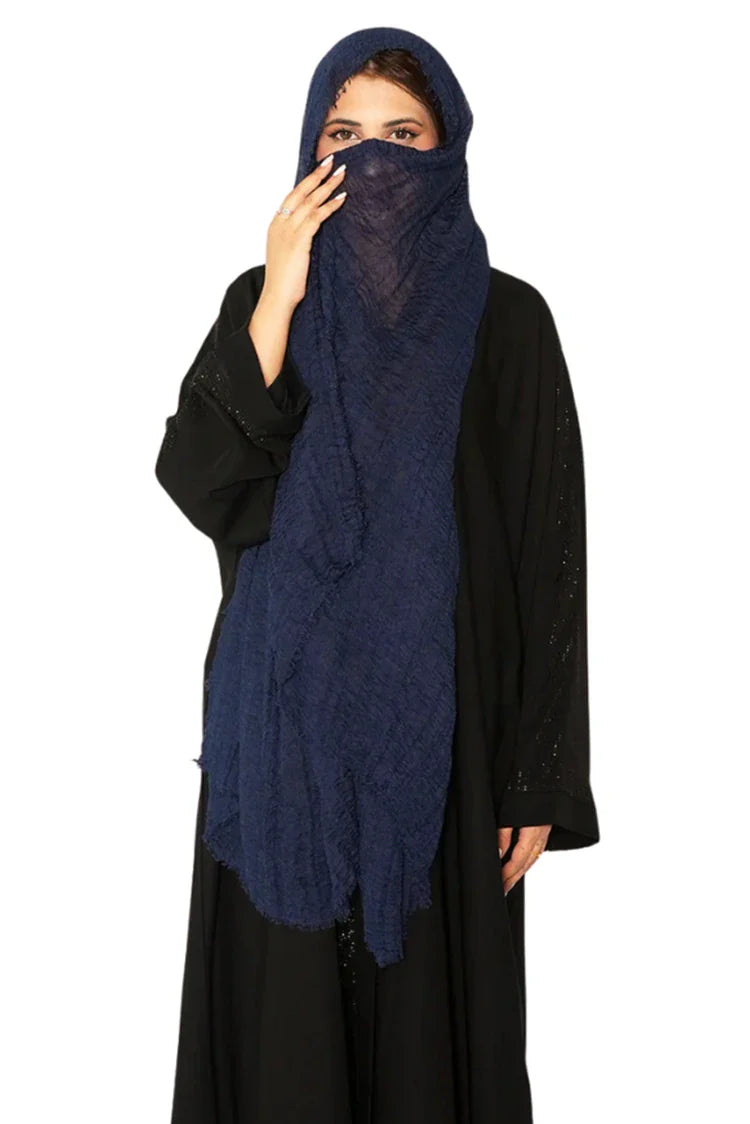 Picture of Divinely Crafted - Crinkle Hijab - Available at Raja Sahib