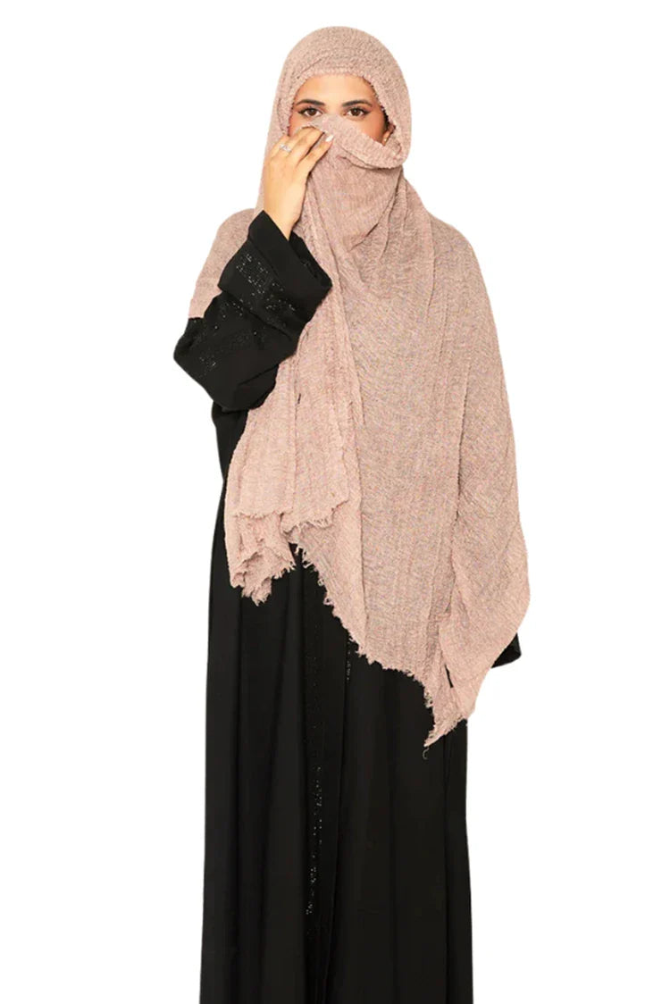 Picture of Divinely Crafted - Crinkle Hijab - Available at Raja Sahib