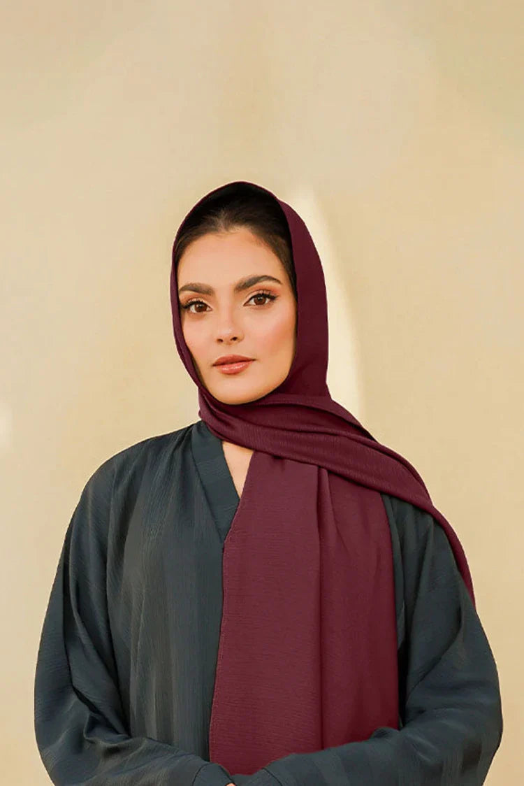 Picture of Divinely Crafted - Women Zoom Crinkle Hijab - Rumman - Available at Raja Sahib