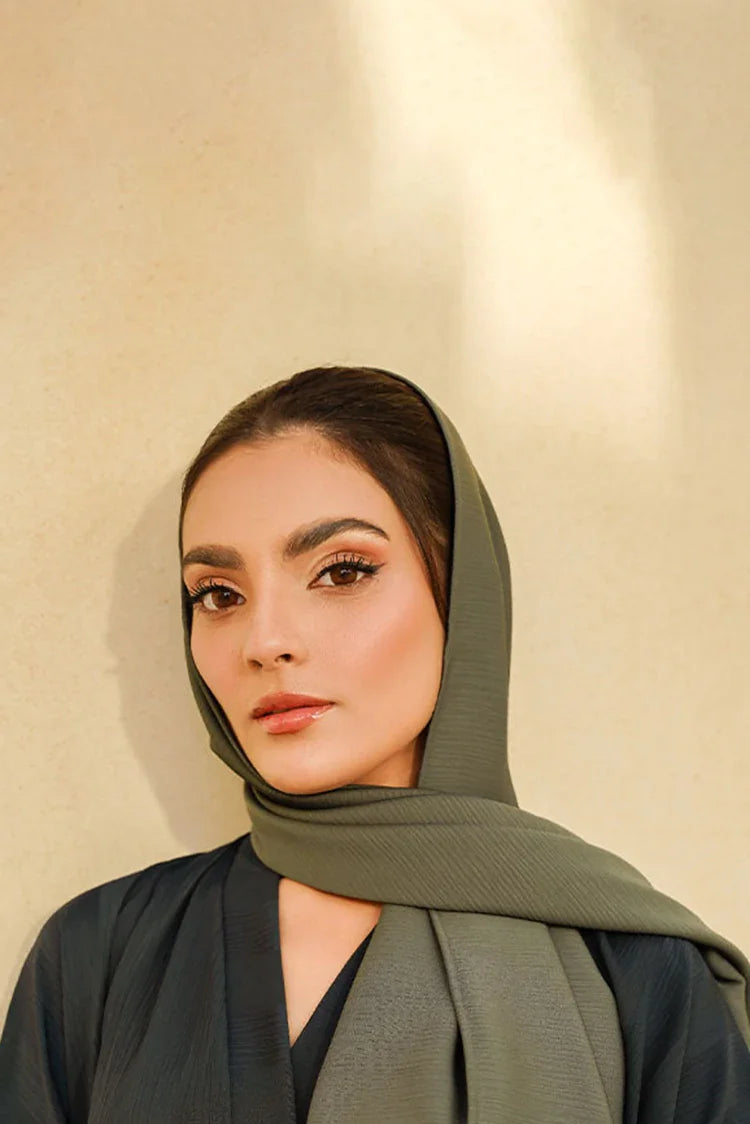 Picture of Divinely Crafted - Women Zoom Crinkle Hijab - Khizra - Available at Raja Sahib