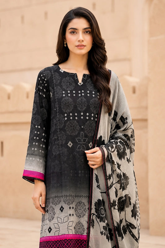 Picture of Kleren - Digital Printed Lawn - H-14 - Unstitched - Available at Raja Sahib