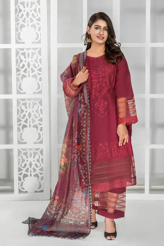 Picture of Imran Aftabs - Lawn - 3 Piece - IALC-UF-22 - Available at Raja Sahib