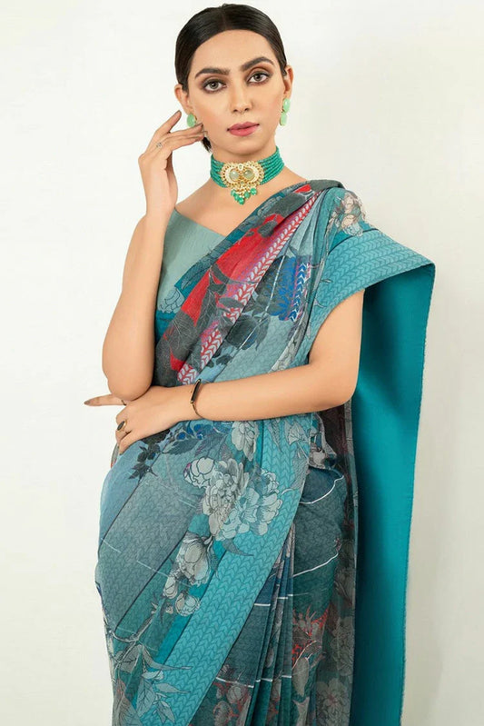 Picture of Imran Aftabs - Nova Saree Collection - IASC 03 - Available at Raja Sahib