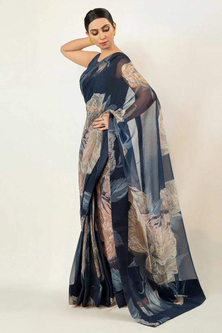 Picture of Imran Aftabs - Nova Saree Collection - IASC 13 - Available at Raja Sahib