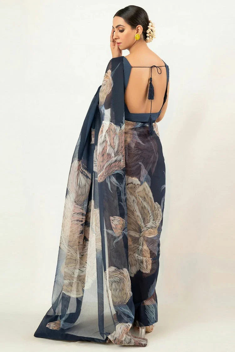 Picture of Imran Aftabs - Nova Saree Collection - IASC 13 - Available at Raja Sahib