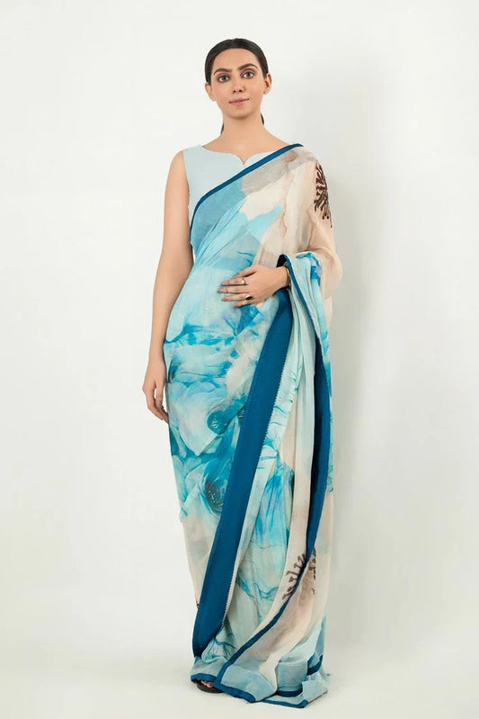 Imran Aftabs - Nova Saree Collection - IASC 21