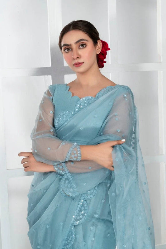 Imran Aftabs - Lux Saree Collection - IASC 29