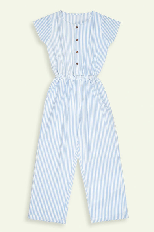 Picture of Ixample - Girls Striped Jumpsuit - Available at Raja Sahib