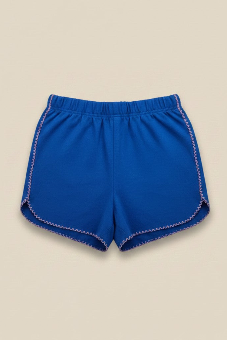 Picture of Ixample - Girls Navy Terry with Detailing - Available at Raja Sahib
