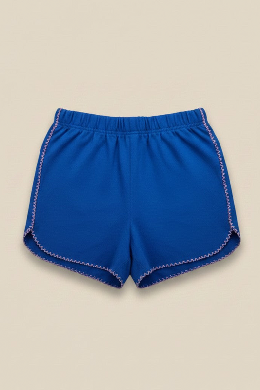 Picture of Ixample - Girls Navy Terry with Detailing - Available at Raja Sahib