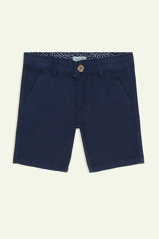 Picture of Ixample - Navy Chino Short - Available at Raja Sahib