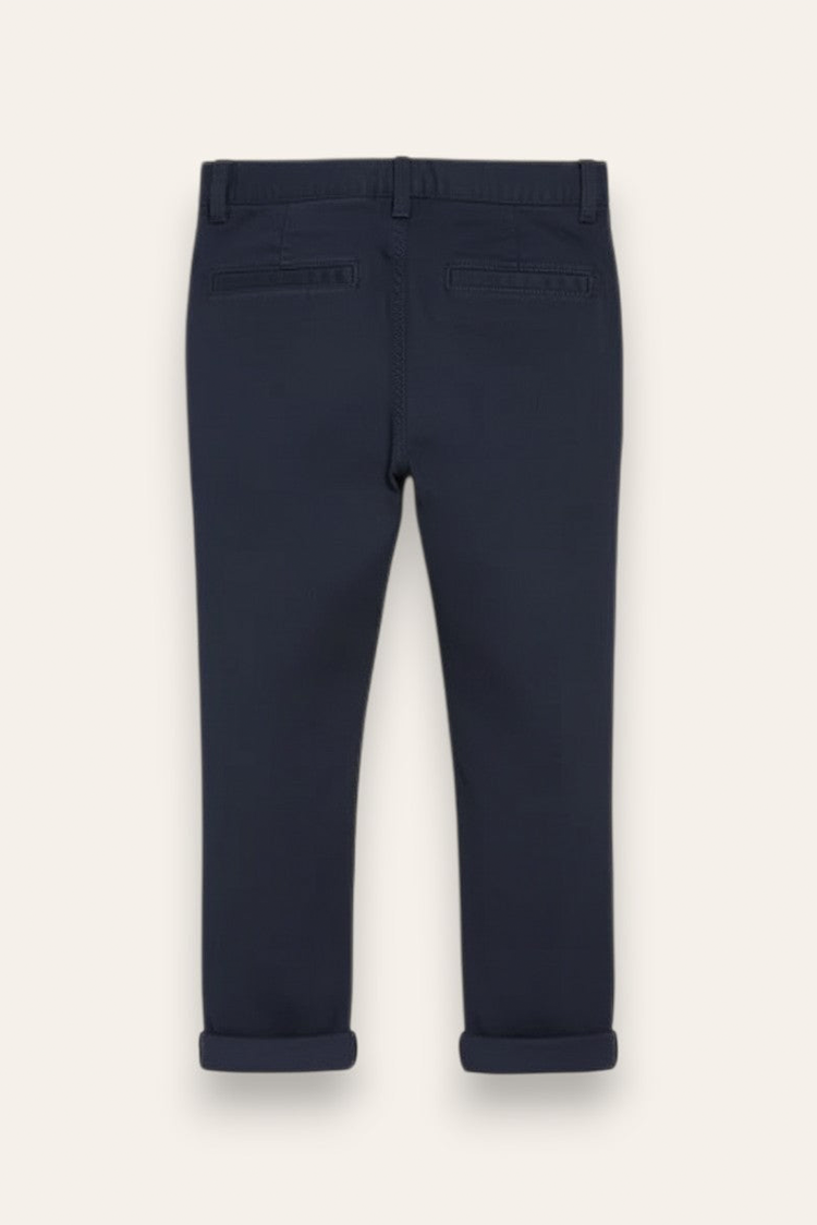 Picture of Ixample - Navy Chino Trouser - Available at Raja Sahib