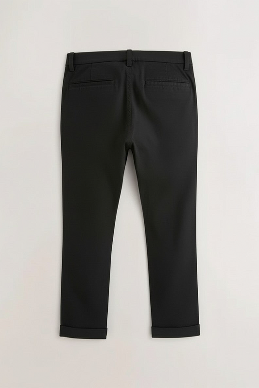 Ixample - Black Chino Trouser