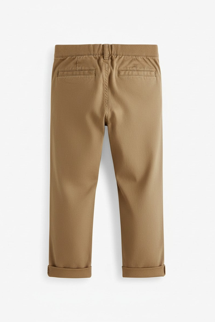 Picture of Ixample - Boys Chino Trouser - Khaki - Available at Raja Sahib