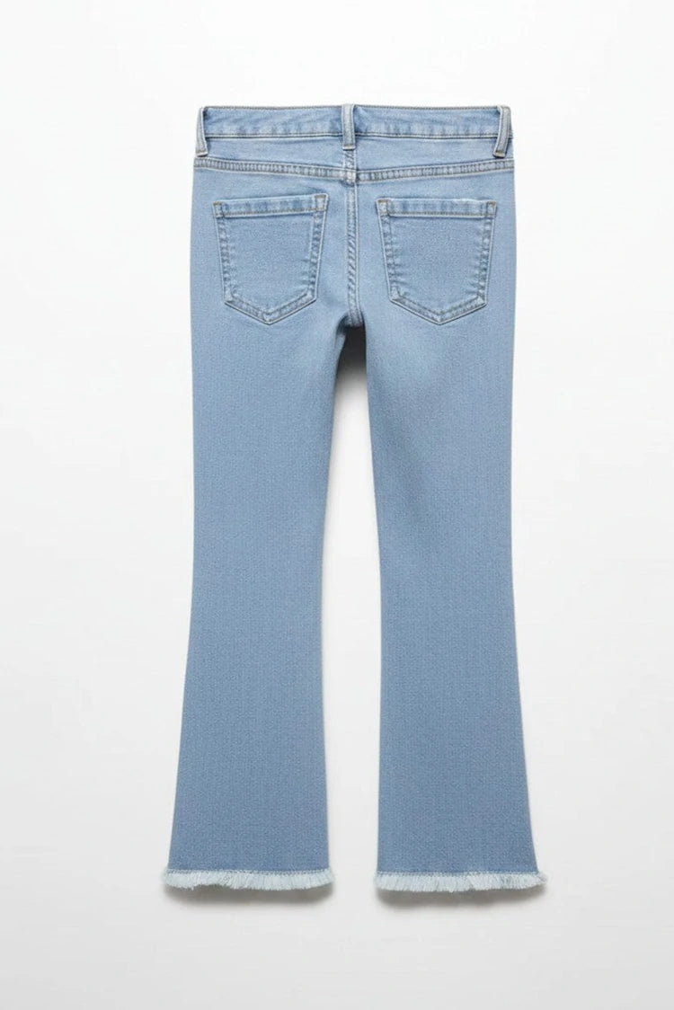 Picture of Ixample - Girls Flared Denim Jeans - Available at Raja Sahib