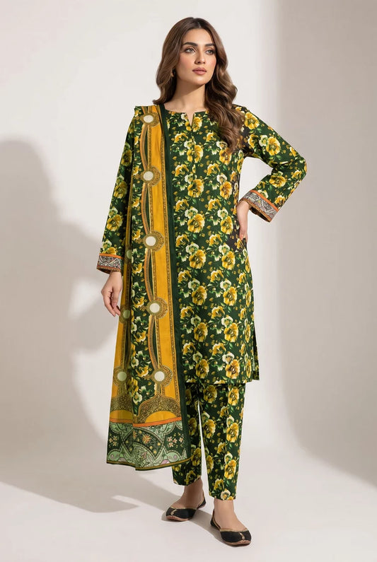 Kleren - Printed Lawn - I-38 - Unstitched