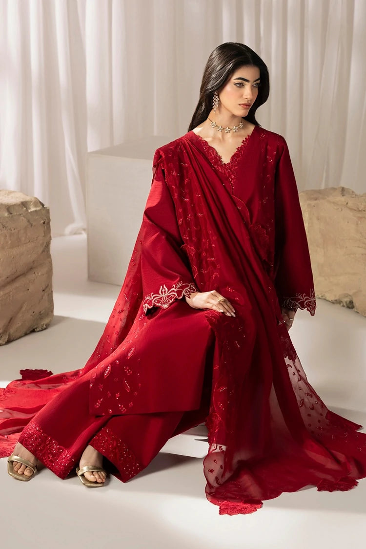 Picture of Jamnii - Silk Atelier - Cherry Bloom - Available at Raja Sahib