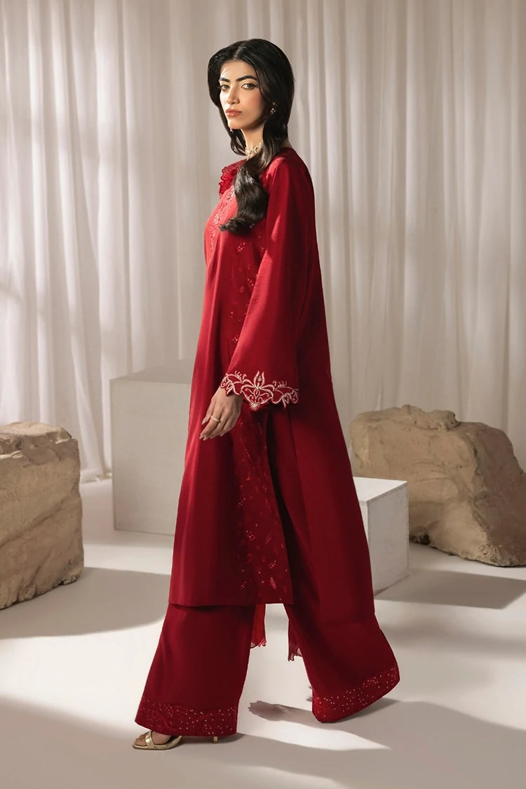Picture of Jamnii - Silk Atelier - Cherry Bloom - Available at Raja Sahib