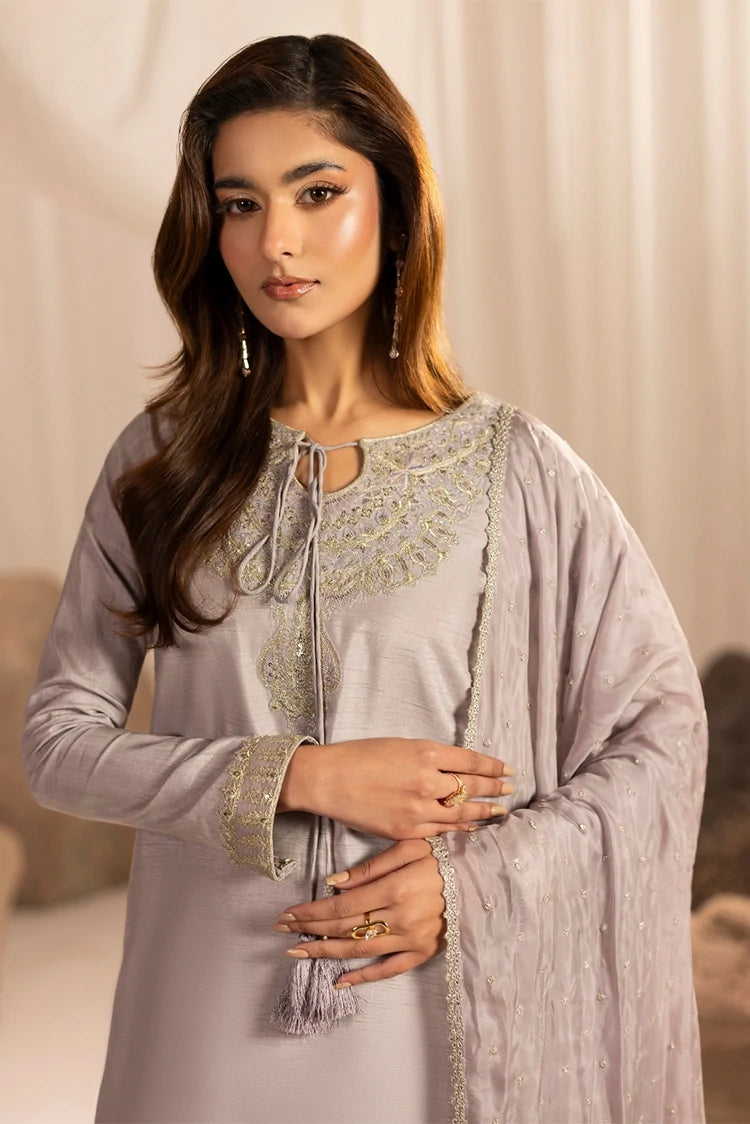 Picture of Jamnii - Silk Atelier - Dusty Blush - Available at Raja Sahib