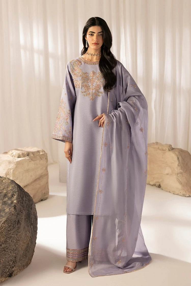 Picture of Jamnii - Silk Atelier - Lavender Mist - Available at Raja Sahib