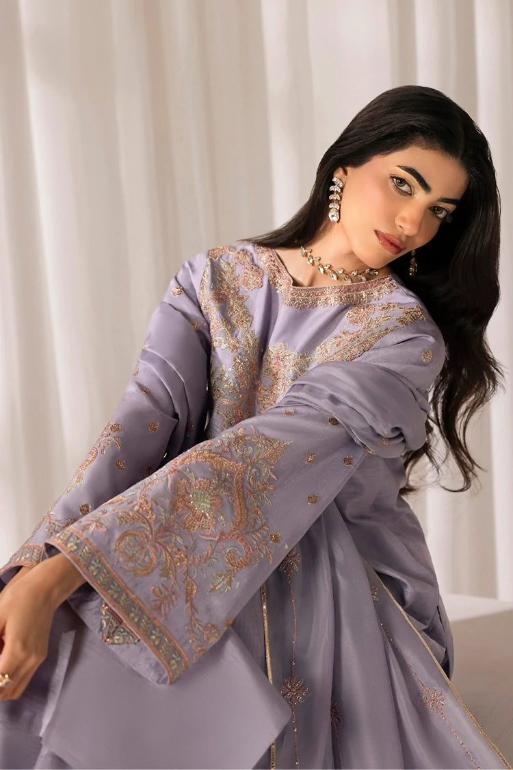 Picture of Jamnii - Silk Atelier - Lavender Mist - Available at Raja Sahib