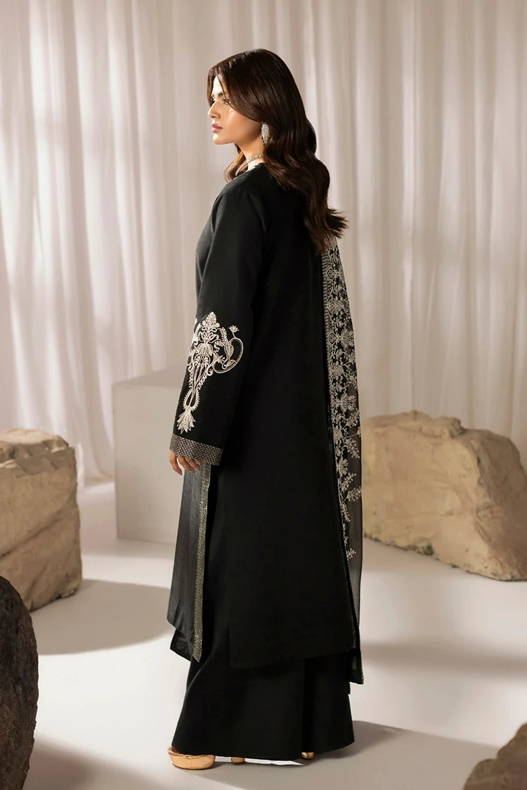 Picture of Jamnii - Silk Atelier - Midnight Bow - Available at Raja Sahib