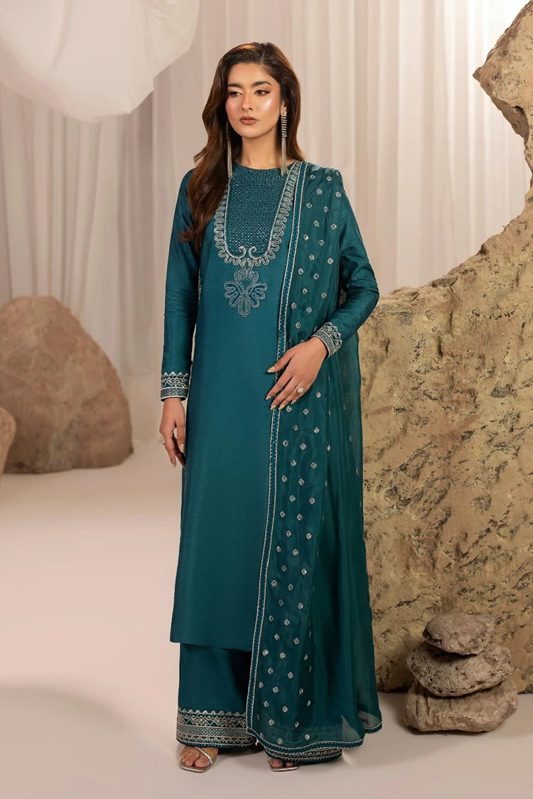 Picture of Jamnii - Silk Atelier - Oceanette - Available at Raja Sahib