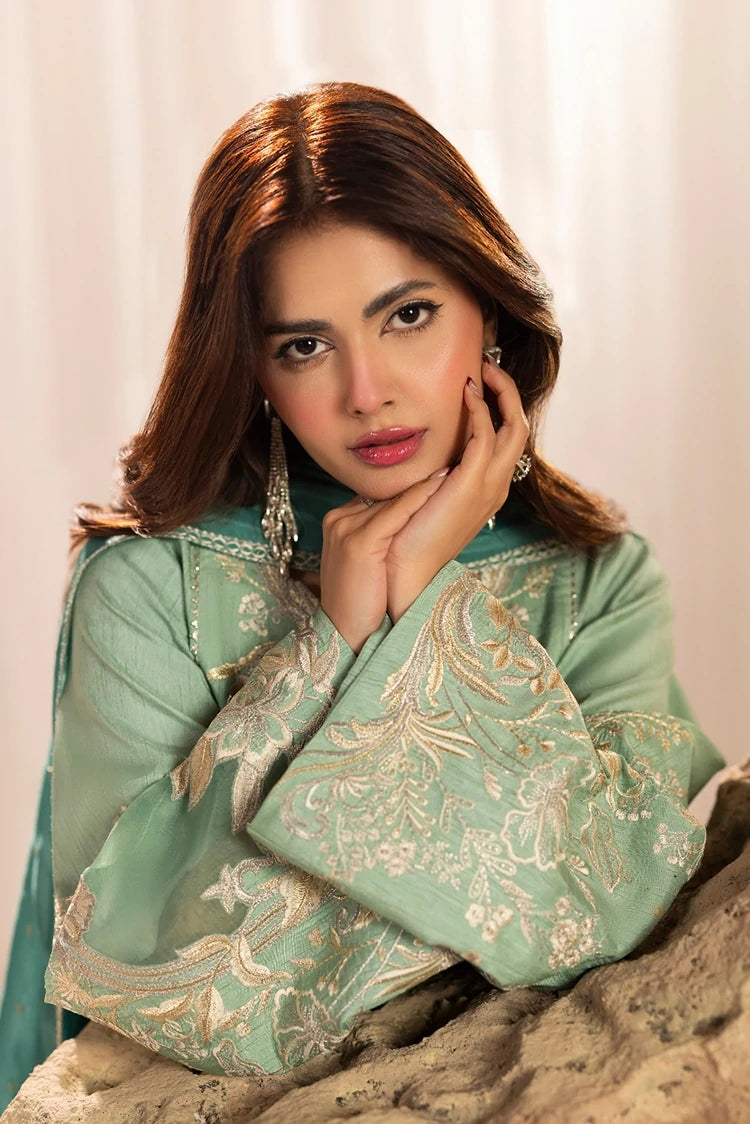 Picture of Jamnii - Silk Atelier - Seaform Sugar - Available at Raja Sahib
