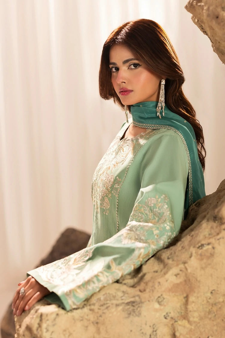 Picture of Jamnii - Silk Atelier - Seaform Sugar - Available at Raja Sahib
