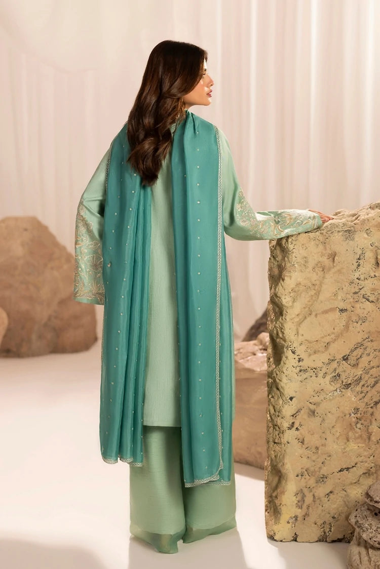 Picture of Jamnii - Silk Atelier - Seaform Sugar - Available at Raja Sahib