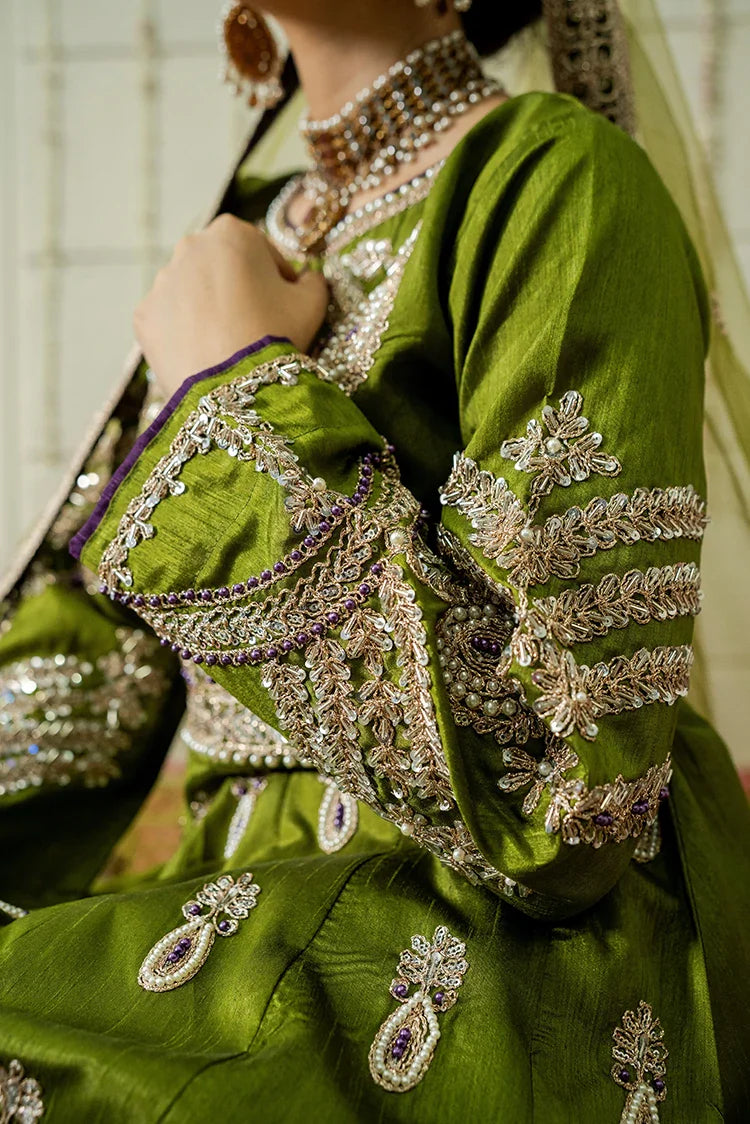 Picture of <!--dw-->Emeralds - Embroidered Silk Festive Pret - Jade - Available at Raja Sahib