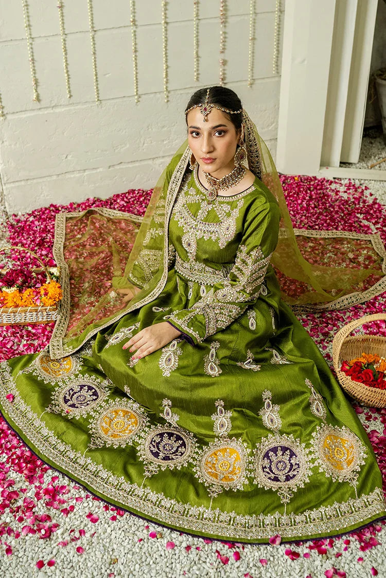 Picture of <!--dw-->Emeralds - Embroidered Silk Festive Pret - Jade - Available at Raja Sahib