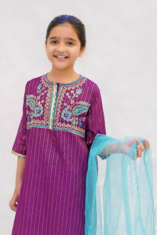 Picture of Bonitaestilo - Bloom Festive - Purple Pulse - K0004 - Available at Raja Sahib