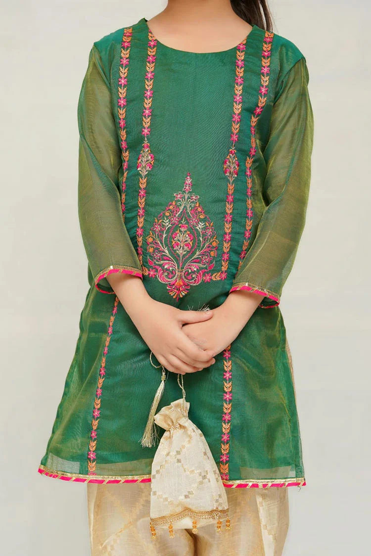 Picture of Bonitaestilo - Bloom Festive - Charming Green - K0005 - Available at Raja Sahib