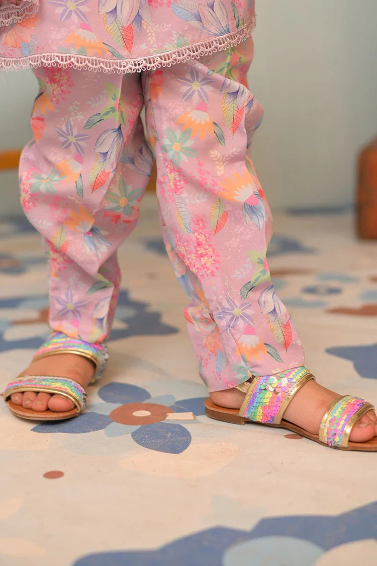 Picture of KAC-02938 | Purple & Multicolor | Casual 2 Piece Suit | Polyester Lawn Printed - Available at Raja Sahib