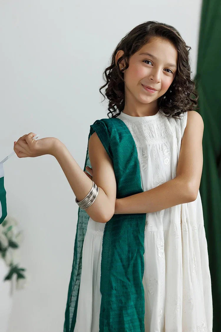 Picture of KAD-03113 | White | Casual 3 Piece Suit | Cotton Plain - Available at Raja Sahib