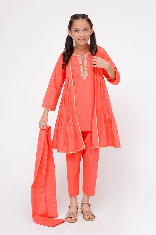 Senorita - Grey & White - Casual 2 Piece Suit -  KAC-03669
