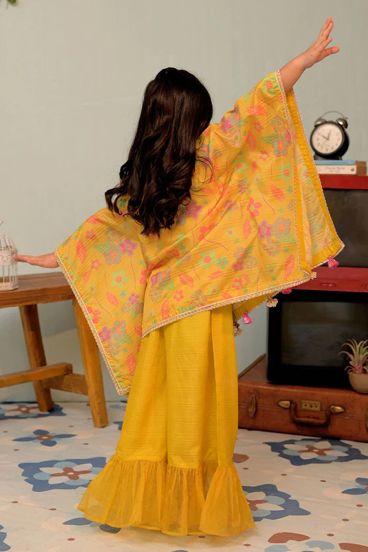 Picture of KDD-02871 | Dhani & Multicolor | Formal 3 Piece Suit | Taser Silk - Available at Raja Sahib