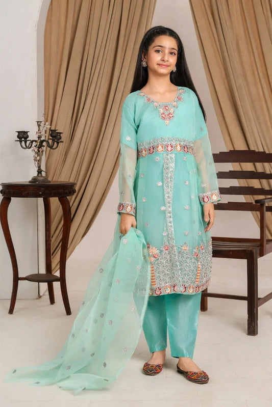 Picture of Khayat - 3 Piece - Aquira - Available at Raja Sahib