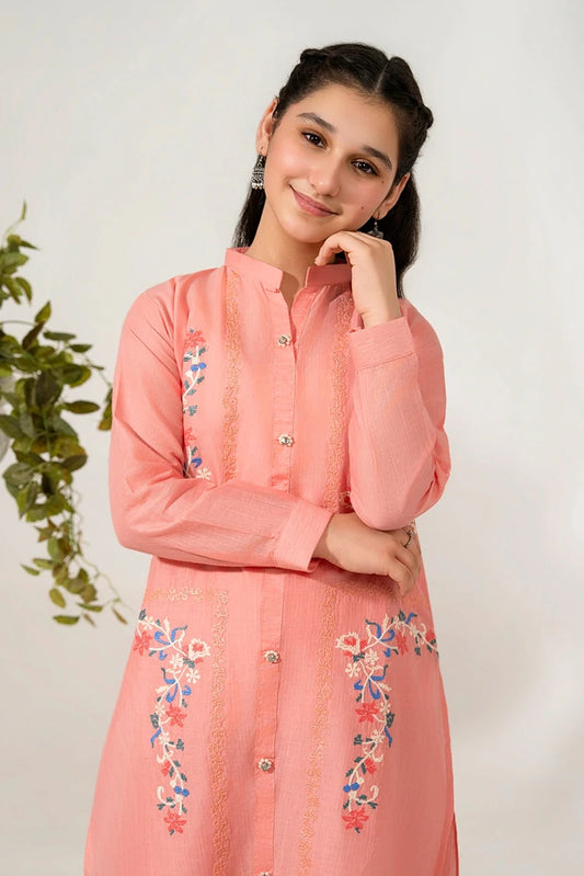 Picture of Khayat - Cross Stitch - 2 Piece - Available at Raja Sahib