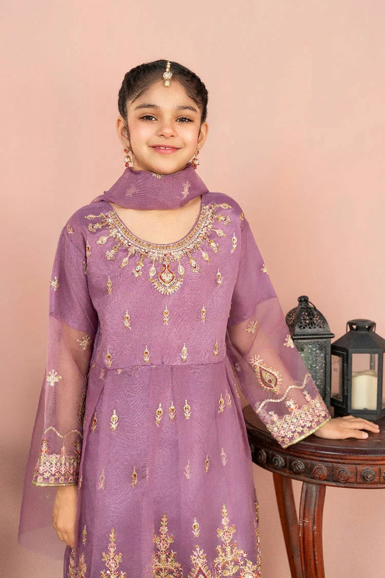 Picture of Khayat - 3 Piece - Lilac - Available at Raja Sahib