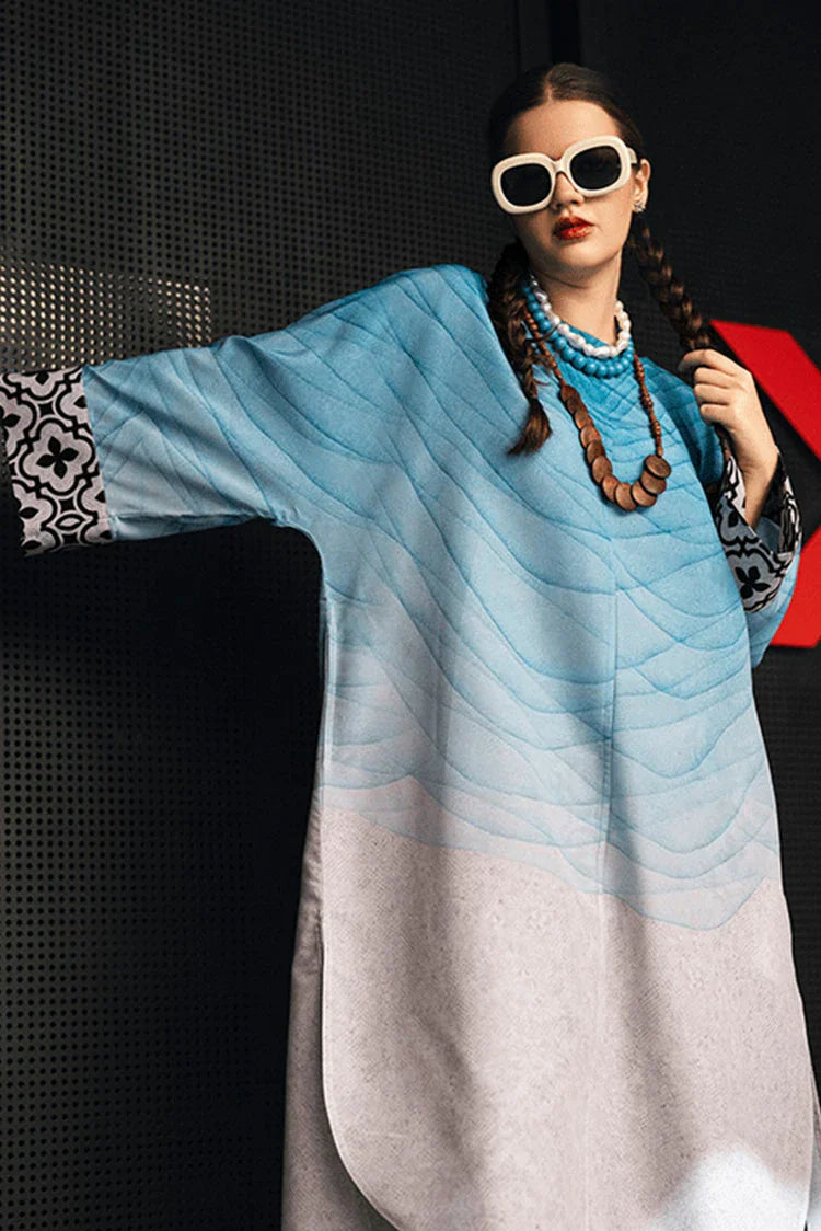 Picture of Kaanthaa - 2 Piece - Stitched - Aqua Terra - Available at Raja Sahib