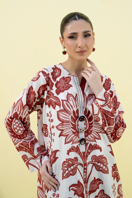 Picture of Kaanthaa - Falling Pretty - Crimson Whirl - Available at Raja Sahib