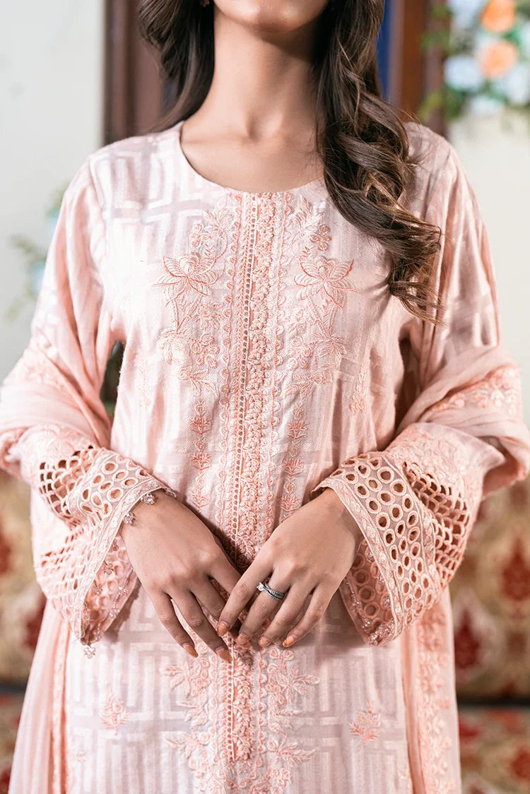 Picture of Kaanthaa - Unstitched Embroidered Suit - 3 Piece - Gulaab - Available at Raja Sahib