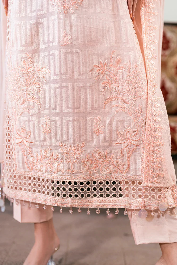 Picture of Kaanthaa - Unstitched Embroidered Suit - 3 Piece - Gulaab - Available at Raja Sahib