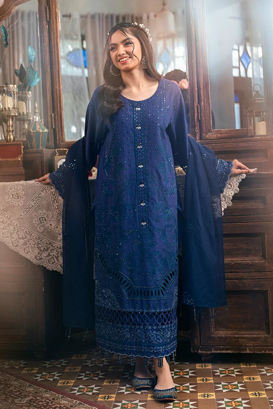 Picture of Kaanthaa - Unstitched Embroidered Suit - 3 Piece - Morni - Available at Raja Sahib