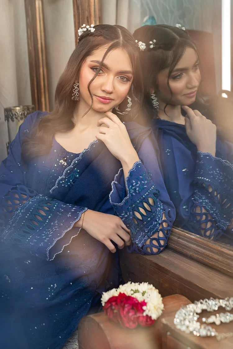 Picture of Kaanthaa - Unstitched Embroidered Suit - 3 Piece - Morni - Available at Raja Sahib