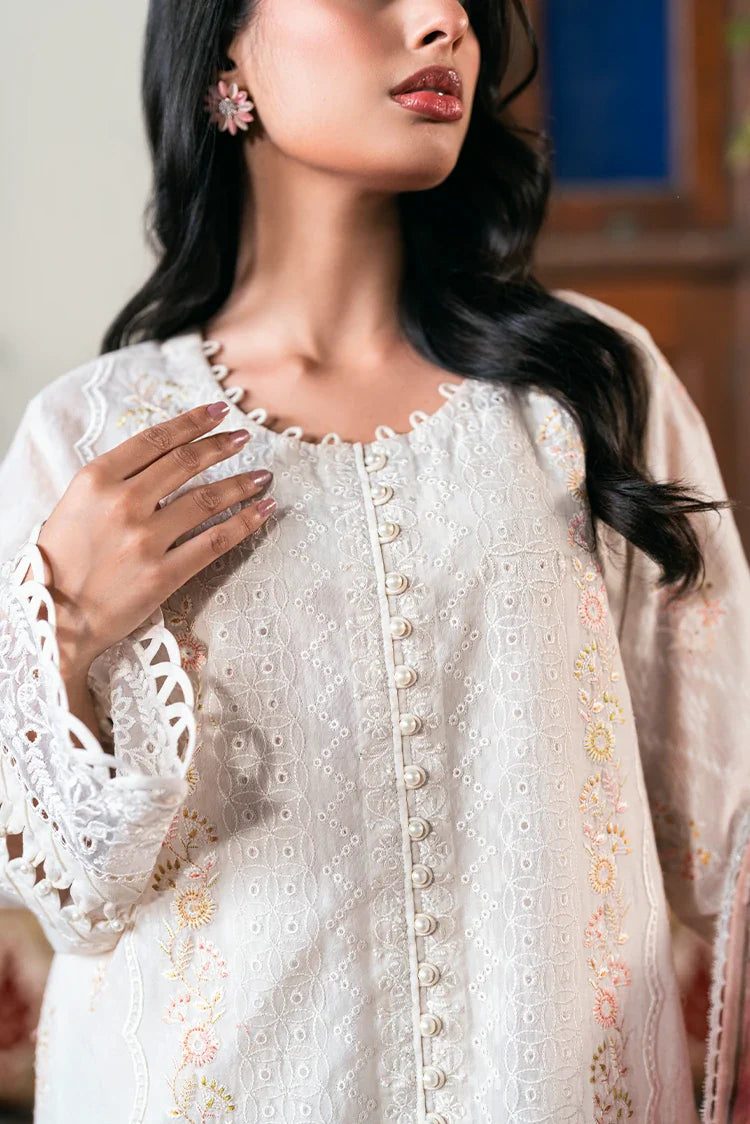 Picture of Kaanthaa - Unstitched Embroidered Suit - 3 Piece - Nargis - Available at Raja Sahib